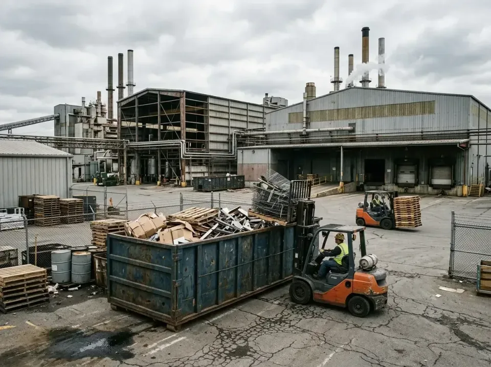 industrial-factory-scrap-conta-003 — frequently asked questions, Cheap Roll-off Dumpster Rentals in Plum, PA